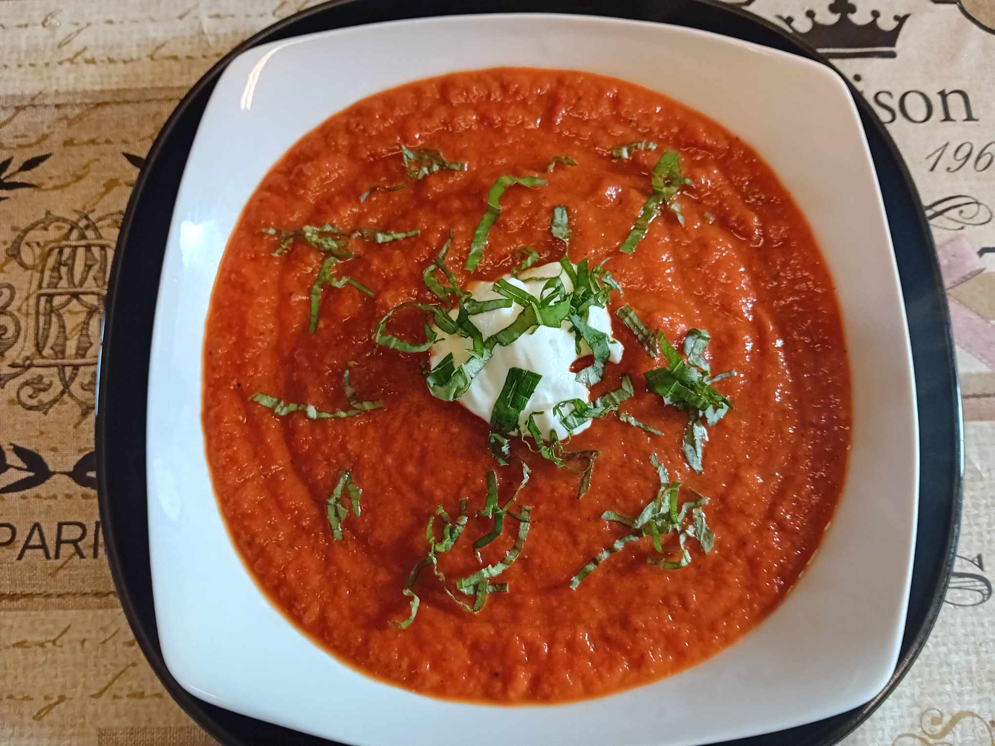 Roasted Pepper Soup